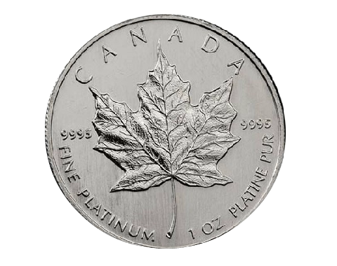 1 Unze Maple Leaf Platin